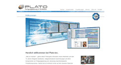 Desktop Screenshot of plato-tec.de